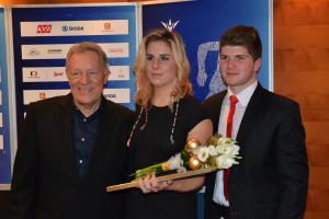 Ester Ledecká si považovala, že po vyhlášení Sportovce roku seděla vedle Jiřího Holíka