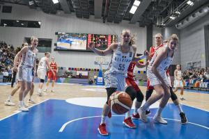 Podívejte se, co dělo při kvalifikačním utkání na ME 2019 basketbalistek Česko - Belgie