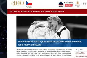 Smutná zpráva z tenisu... vítězka z Wimbledonu Jana Novotná po těžké nemoci zemřela