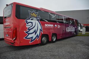 Na veletrhu CZECHBUS jsou mezi 96 vystavovanými autobusy i ty, které vozí sportovce