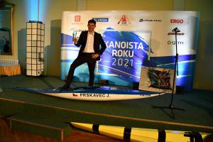 Kanoistou roku 2021 je, kdo jiný než olympijský vítěz kajakář Jiří Prskavec