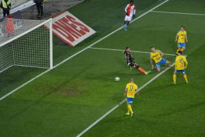 Brankový nášup diváci v Edenu viděli až v nastaveném čase Slavia - Teplice 3:0