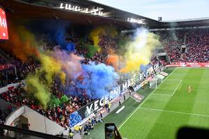 Slavia vyhrála ligu, ale jen v celkové hodnotě pokut za své diváky naposled ve výši 300 tisíc korun