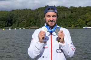 A ty jsi Martine, dvakrát stříbrný! Kanoista Martin Fuksa získal na MS v Kodani druhé stříbro