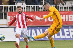 Podívejte se na obrázky z pražského druholigového fotbalového derby Žižkov - Dukla