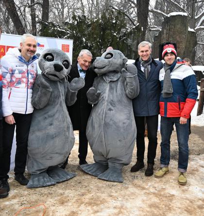 Olympiáda dětí a mládeže 2026 má své maskoty a to lachtany Bublinku a Huga.