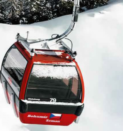 Proč v Kitzbühelských Alpách má kabinka lanovky č. 79 jméno Zeman s českou vlajkou?