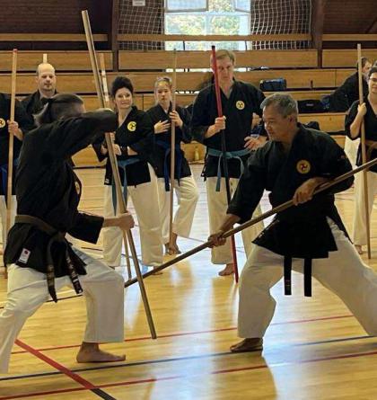 Mezinárodní stáž Okinawa Kobudo v Maďarsku s českou účastí