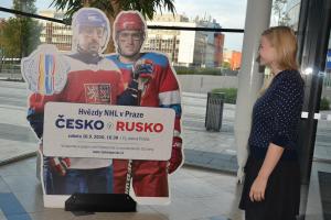 Program pro hokejové diváky ve fanzóně začne už 4 hodiny před zápasem Česko - Rusko