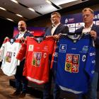 V nominaci českých hokejistů  je mezi nejmenším a největším  výškový rozdíl  28 centimetrů V nominaci českých hokejistů  je mezi nejmenším a největším  výškový rozdíl  28 centimetrů