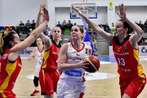 České basketbalistky se předvedly, jak bojují o postup na ME 2019. ČR - Německo 82:67