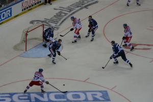 Channel One Cup v pražské O2 aréně: Finsko - Česko (Martin Růžička) 2:3 v prodloužení