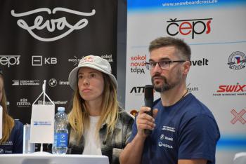 Snowboardcrossařka Eva Adamczyková se po mateřské přestávce vrátila na svahy