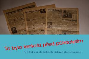 Před padesáti lety se rozhodlo, že proti Brazílii možná nastoupí Tománek a Karko
