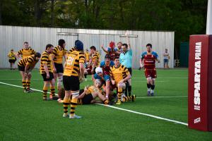 Ragbisté Pragy Vysočanský pohár drželi jen 18 dnů. Sparta vyhrála derby až v nastavem čase 23:19