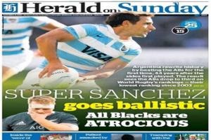 Výsledek ze soutěže Tri Nations způsobil šok pro ragbyový svět. Argentina - Nový Zéland 25:15