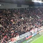 Na pár minut se příznivci fotbalistů Slavie stali otužilci!  Slavia Praha - 1. FC Slovácko  3:0