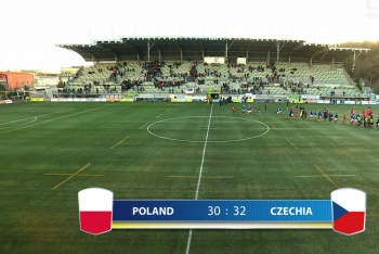 Čeští ragbisté vyhráli nad Polskem 32:30 a v tabulce ME skupiny Trophy přezimují první