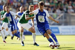 Fotbalisté Mladé Boleslavi si na jabloneckém stadionu, který se nazývá Střelnice, udělali střelnici