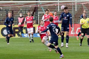 Tucet a jedna fotografie z fotbalového ligového duelu... Pardubice - Slovácko 3:1