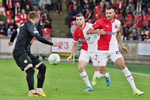 Podívejte se na obrázky Jiřího Růžičky z Konferenční ligy Slavia Praha - Ballkani 3: 2