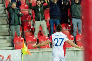 Fotbalisté Slavie v základní skupině Evropské ligy s Maccabi nedostali gól a jeden dali ... 1:0