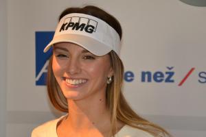 Klára Spilková má naději se stát první českou golfistkou účastnící se olympijských her