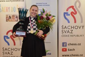 Šachovou mistryní Česka pro rok 2022 se stala WIM Nataša Richterová