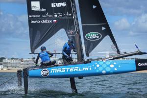 Jachtařský český tým MASTERLAN s Davidem Křížkem na Flying Phantom Extreme Sailing Series