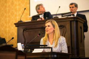 První Národní sportovní konferenci pozdravili i mistři světa Ledecká a Synek