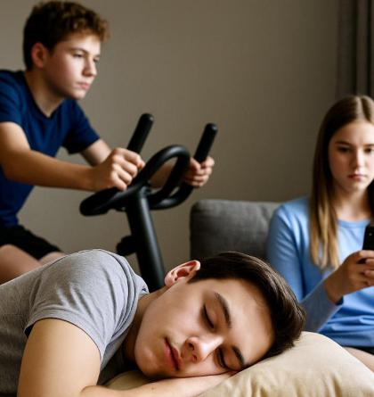 Spánek, pohyb a mobily: Tři pilíře, které rozhodují o štěstí našich dětí