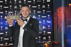 Českým sportovcem roku se podruhé stal judista mistr světa 2019 Lukáš Krpálek