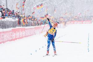 Biatlonový úspěšný víkend v českých barvách. Loučení s Ruhpoldingem ve velkém stylu