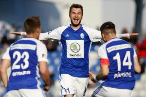 Mladoboleslavští fotbalisté Zlín přestříleli za poločas. Mladá Boleslav - Zlín 3:0