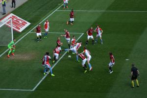 Fotbalisté mistrovské Slavie vyhráli další derby nad Spartou. Slavia - Sparta 2:1
