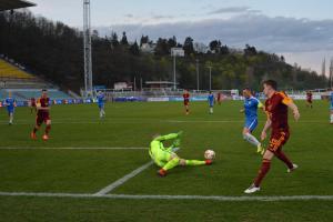 Na Julisce se konečně domácí šiky fanoušků radovaly... Dukla - Liberec 2:0