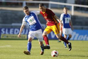 Když se nečekaně promrhá dvougólové vedení. Dukla - Mladá Boleslav 2:2