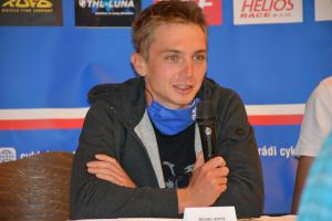 Cyklokosař Michael Boroš z Cyklo Teamu Tábor vyhrál první závod Toi Toi Cupu v Mladé Boleslavi