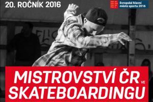 20. Mistrovství ČR ve skateboardingu vyhrál na pražské Štvanici Maxim Habanec