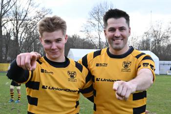 Ragbistům Pragy chyběla jedna pětka a výsledek byl tříciferný. Škoda, když slavíme století ragby