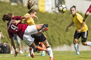 Podívejte, jak fotbalistky Sparty smázly hráčky z Brna 8:0