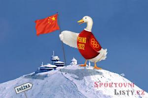 Krkonoše místo Pekingu