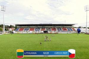 ME U18 v sedmičkovém ragby: 1. Francie, 2. Irsko, 3. Portugalsko, 4.Španělsko, 5. Česko