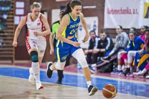 Vítězství basketbalistek USK z Edenu o 62 bodů. Slavia Praha - USK Praha 54:116