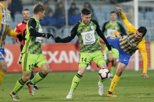 Bitvu o osmou příčku mladoboleslavští fotbalisté těsně v Opavě prohráli 1:2