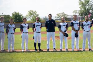 Výhra nad Slovenskem zajistila baseballistům Česka čtvrtfinále. Česko - Slovensko 13:3
