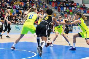 Podívejte se, jak basketbalistky USK Praha v Eurolize nevyhrály nad Castors Braine 67:68
