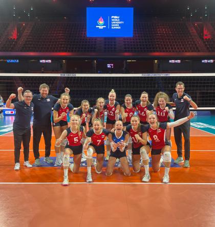 Atleti Malíková a Krsek budou ve finále čtvrtky na LSUH Rhine-Ruhr 2025 útočit na medaile! Volejbalistky končí 7.