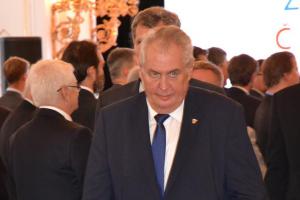 Miloš Zeman: Tím, že jste se probojovali přes kvalifikaci, jste už vyhráli!
