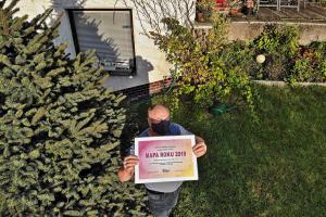 Kartografové v České Lípě dostali za rok 2019 diplom za mapy pro turisty vzduchu dronem